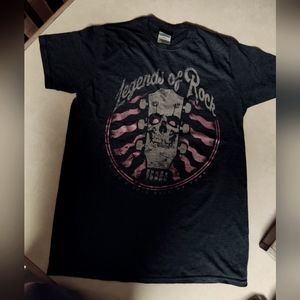 Rock & Roll Hall of Fame T-shirt Dark grey unisex sz small